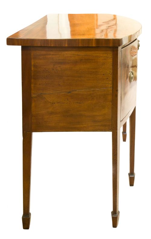 GEORGE III MAHOGANY AND INLAID SIDEBOARD - ADDITIONAL PHOTO 2