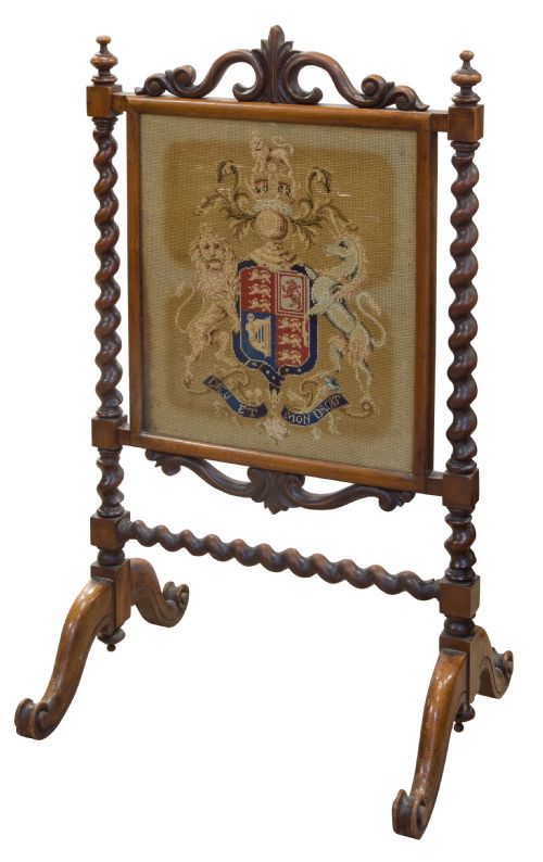 Needlepoint Firescreen