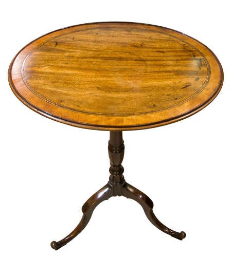 Fine Geo III Mahogany Wine Table
