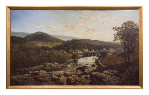 A Large Welsh Landscape Painting