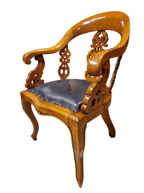 Walnut Captains Chair