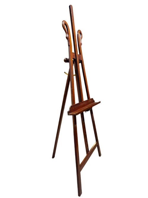 French Mahogany Display Easel