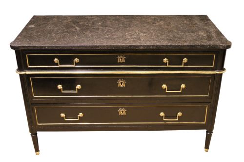 19THC FRENCH DIRECTOIRE STYLE COMMODE - ADDITIONAL PHOTO 2
