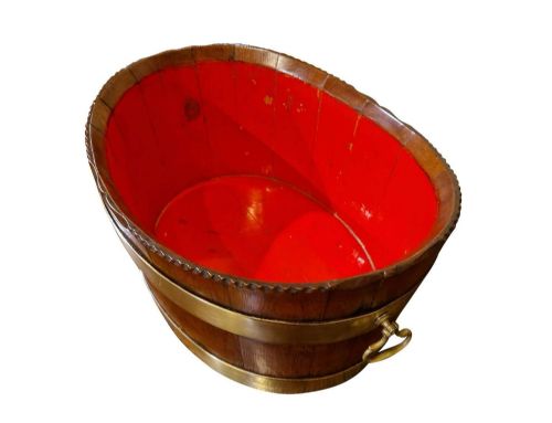 19TH CENTURY BOAT SHAPED JARDINIERE - ADDITIONAL PHOTO 3