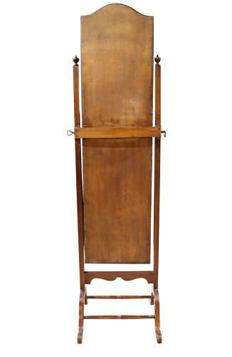 fig 1. Edwardian Cheval Mirror