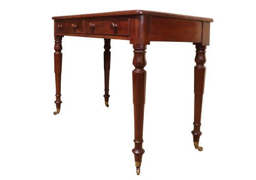fig 1. Victorian Mahogany Side Table by Heal & Son, Osborne House Provenance