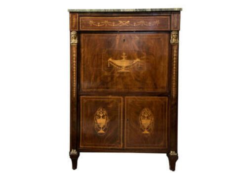A 19TH CENTURY FRENCH SECRTAIRE ABATTANT - ADDITIONAL PHOTO 1