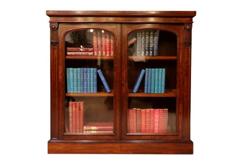 A Fine Regency Mahogany Glazed Bookcase, Circa 1810