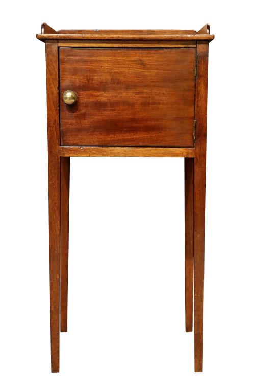 A Victorian Mahogany Bedside Cabinet, Circa 1880