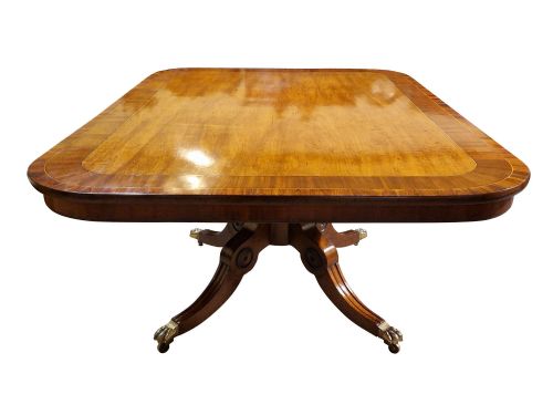 GEORGIAN MAHOGANY TILTTOP DINING TABLE CIRCA 1780 - ADDITIONAL PHOTO 3
