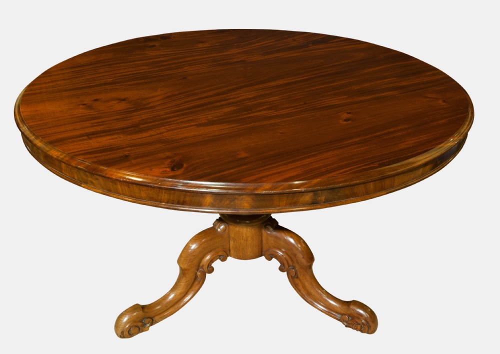 Circular Mahogany Table