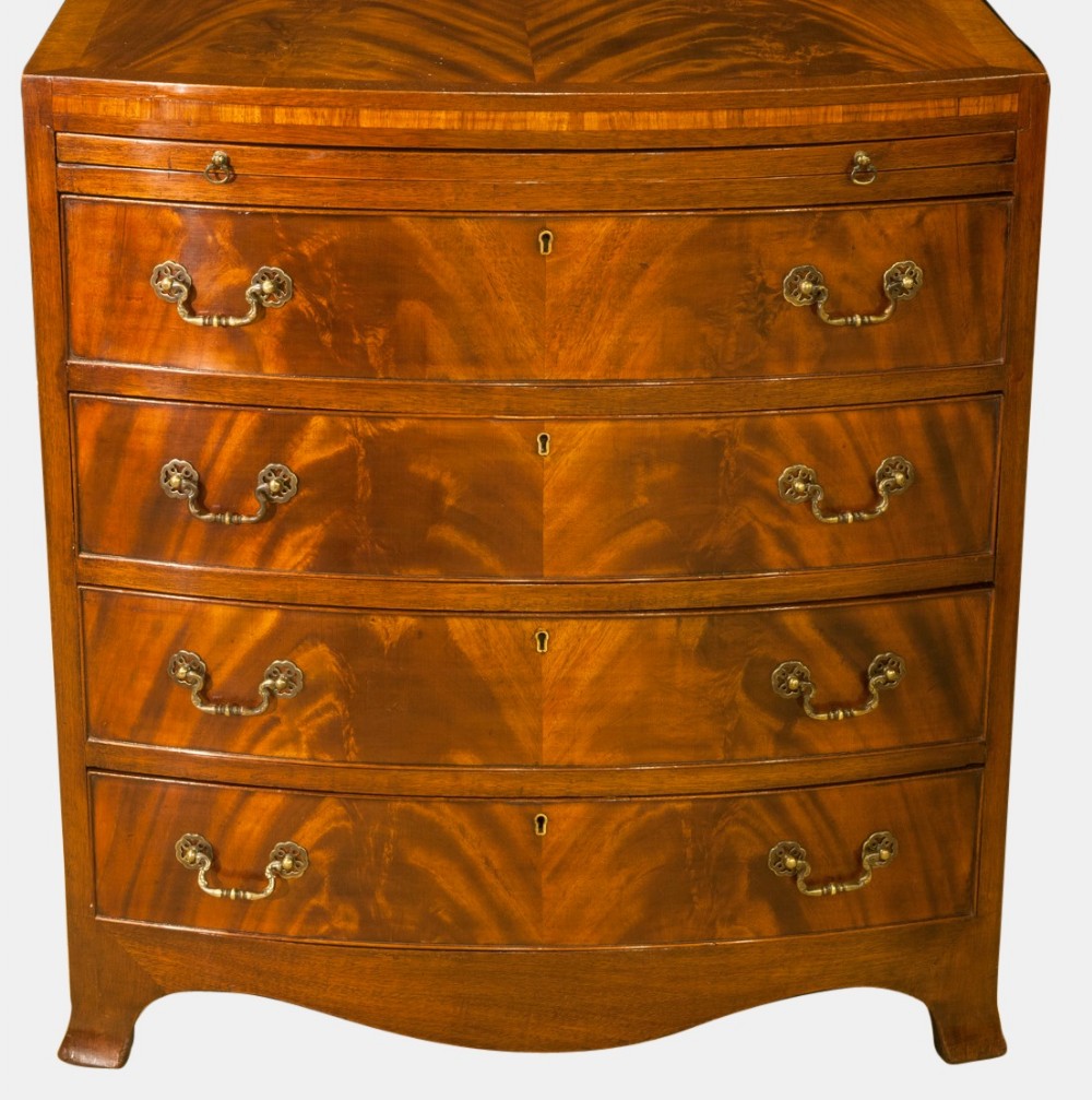 Mahogany Chest with Brushing Slide