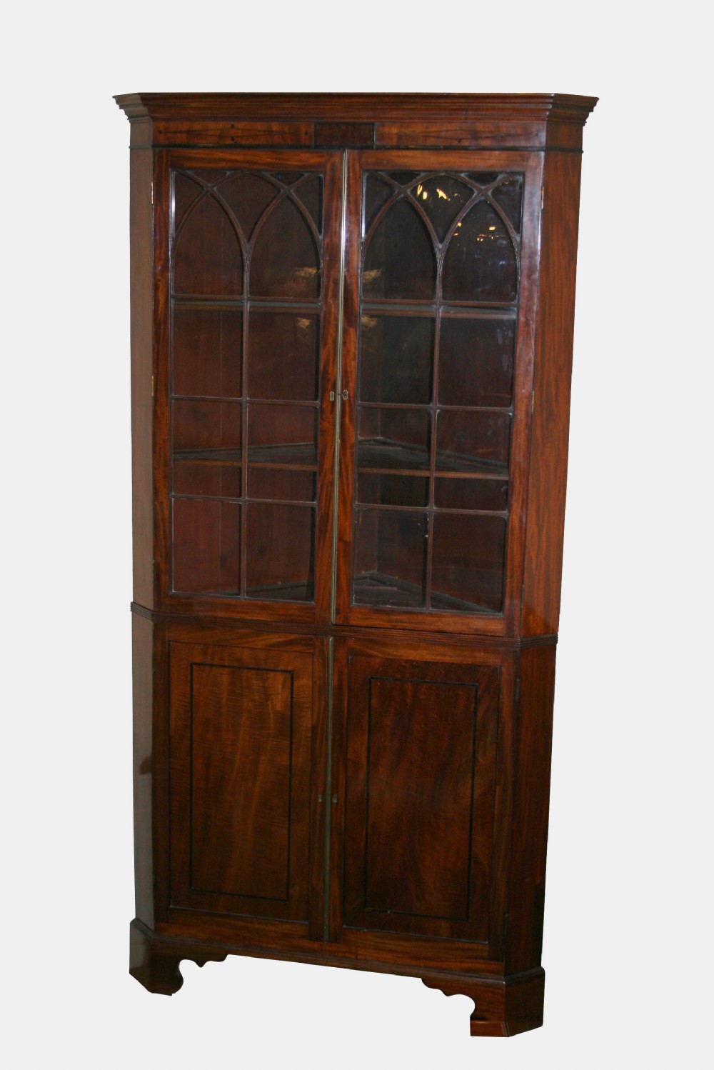 Regency Corner Cabinet