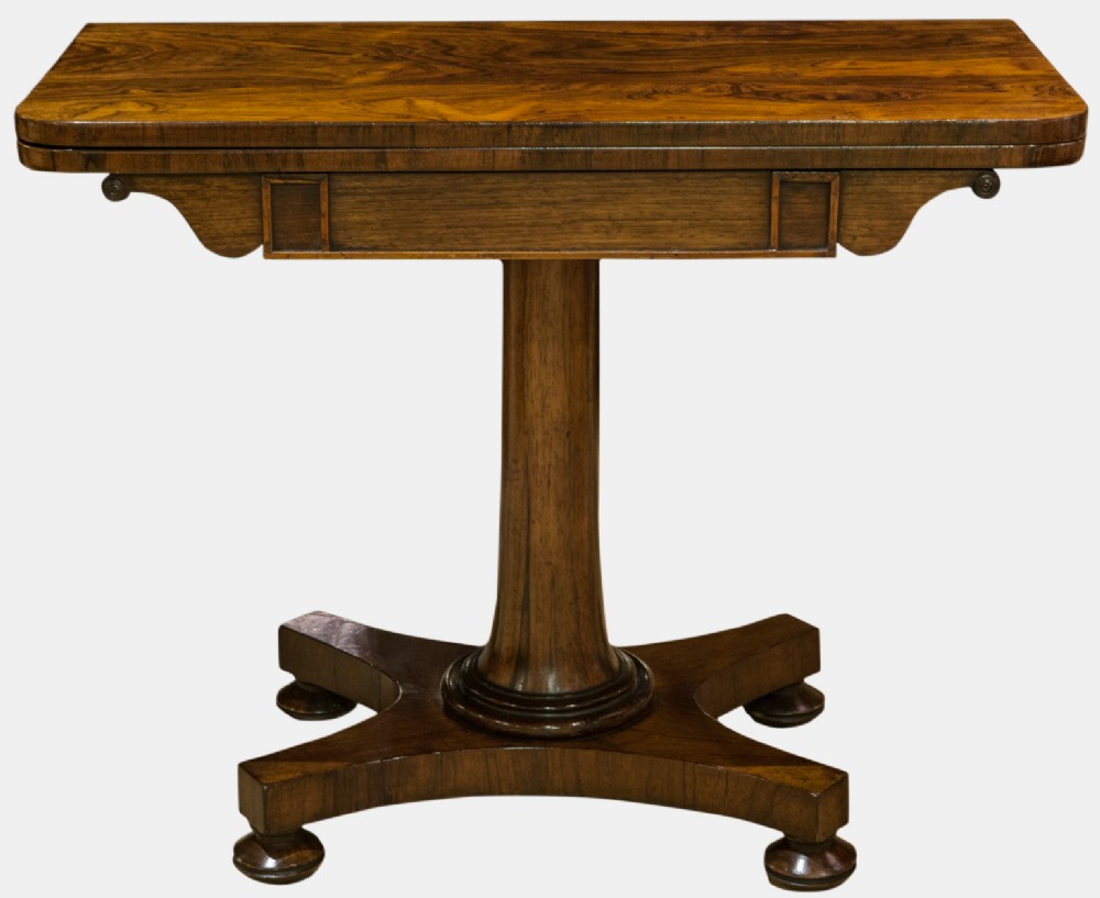 Rosewood Card Table