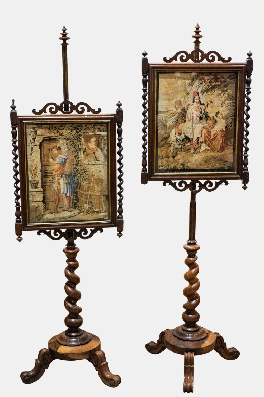 Pair of Pole Screens