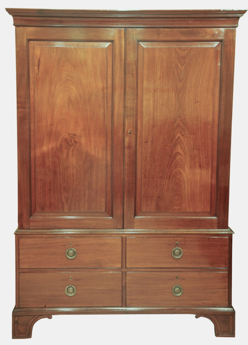 Linen Press Converted to Hanging Wardrobe