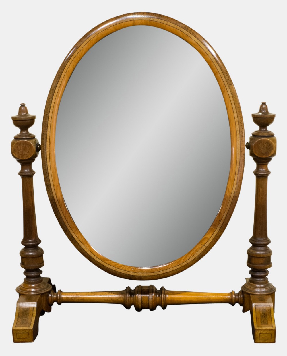 Oval Toilet Mirror