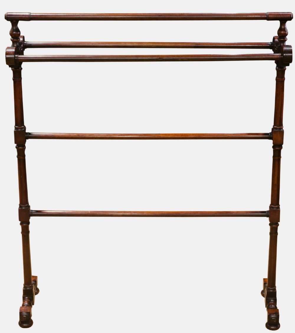 Mahogany Towel Rail