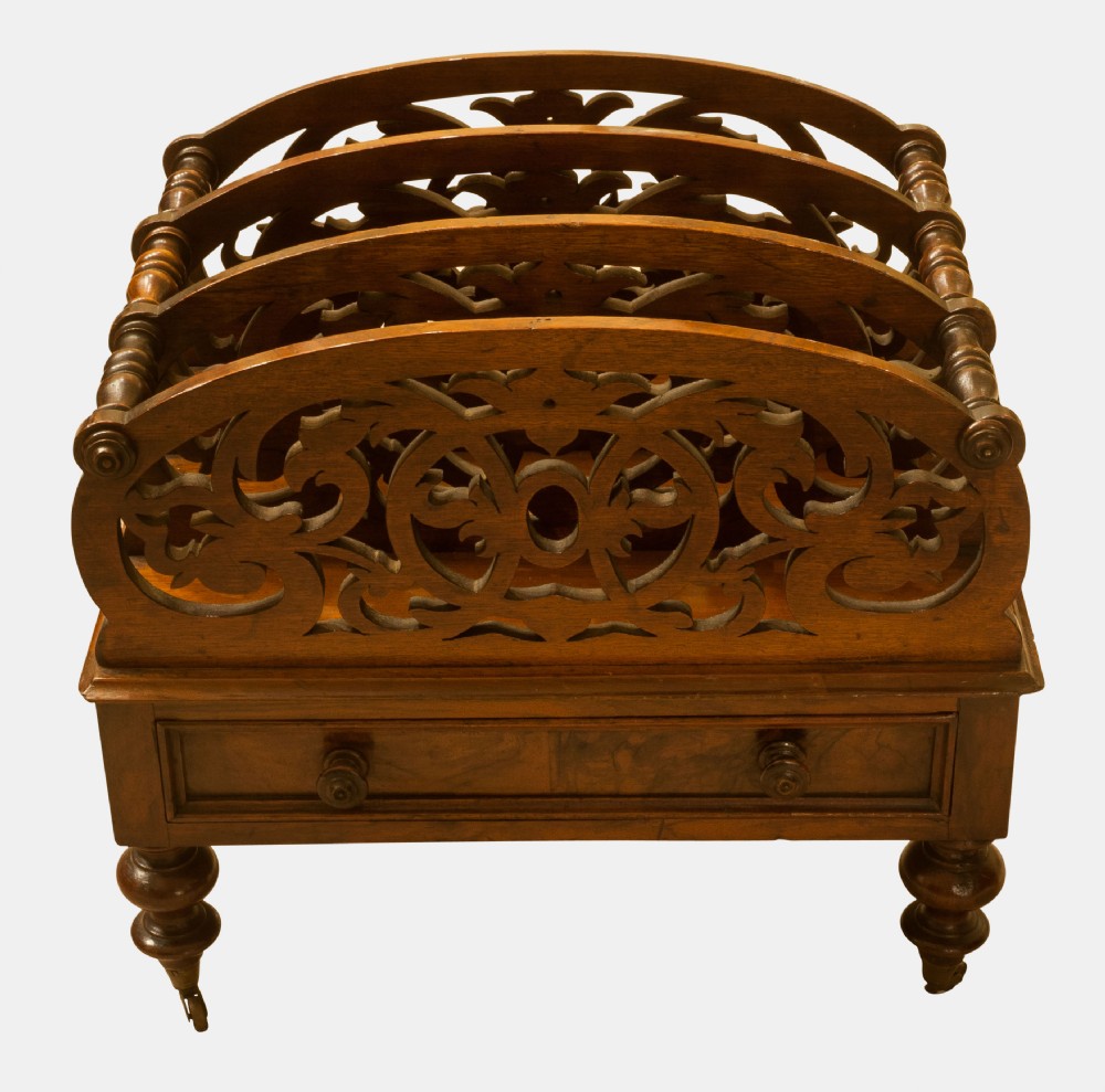 Victorian Rosewood Canterbury