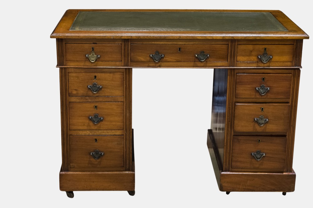 Small 9 Drawer Desk