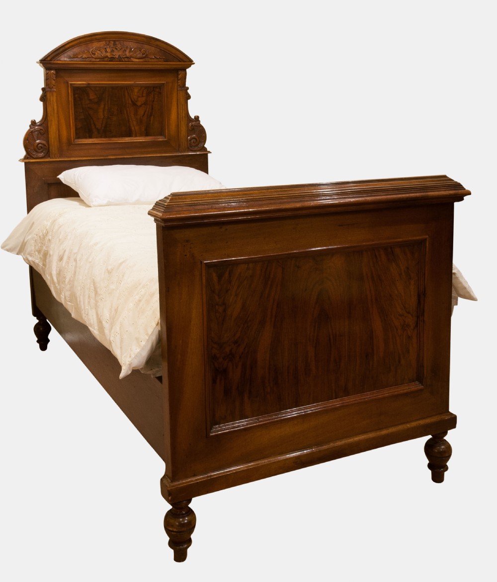 Walnut Single Bed
