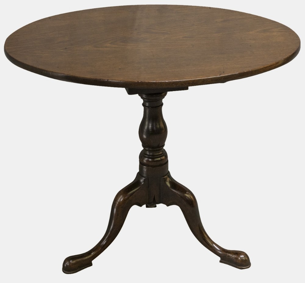 George III Mahogany Tripod Table