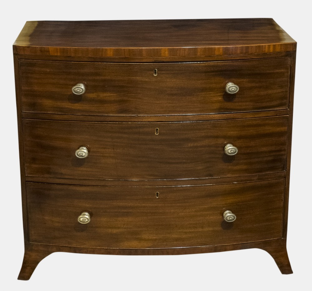 Bow Front Chest of Drawers