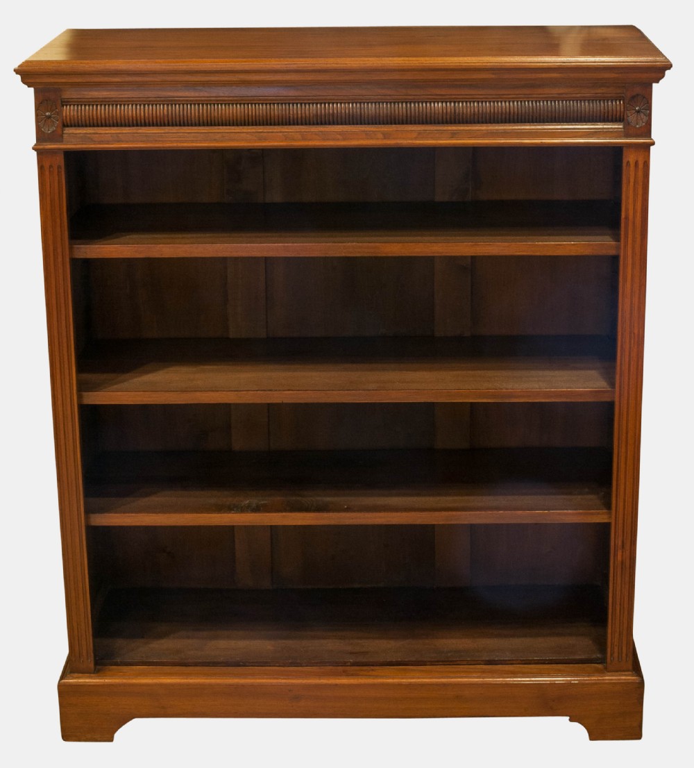 Victorian Open Bookcase