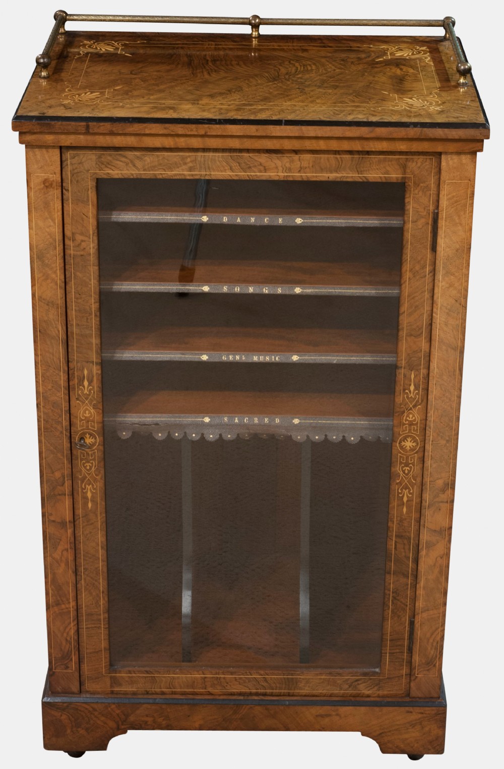 Walnut Music Cabinet