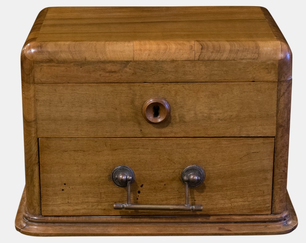 Gentleman's Olive Wood Dresser Box