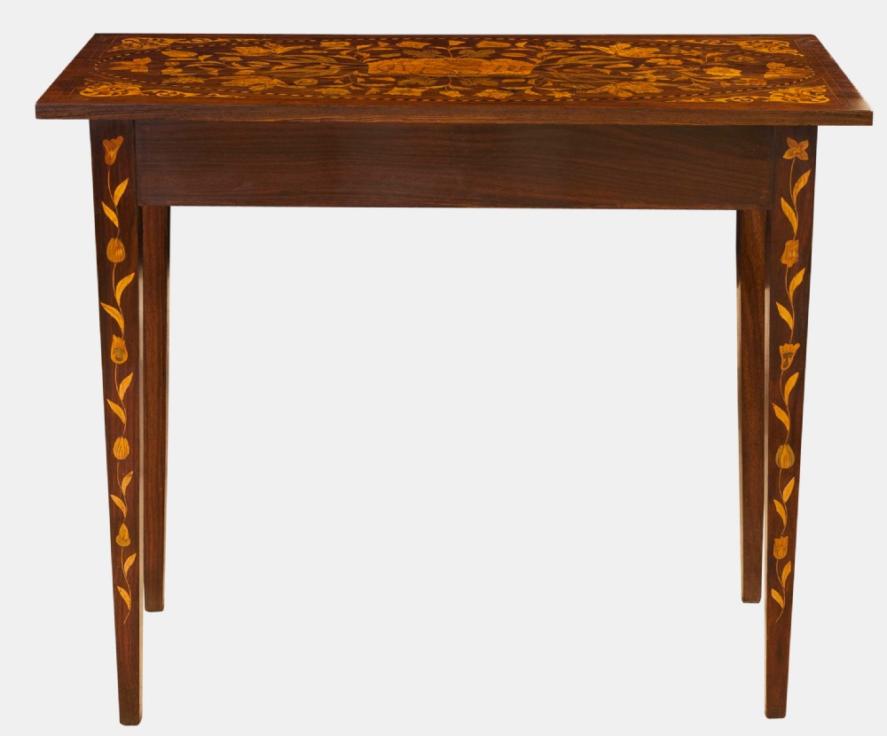 Dutch Marquetry Side Table