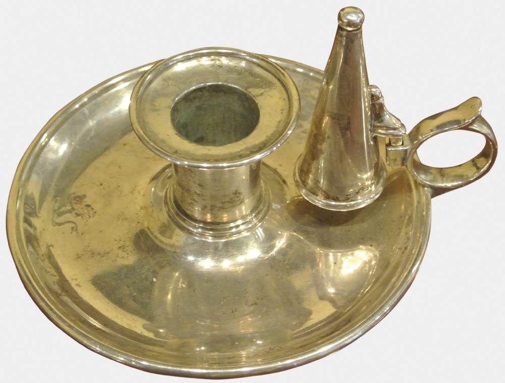 Solid Silver Chamberstick