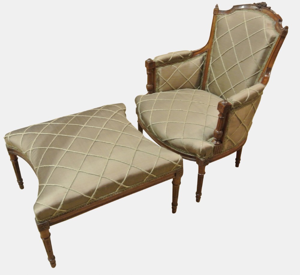 Armchair and Stool