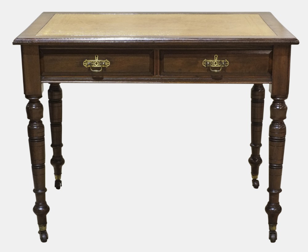 Victorian Walnut Writing Table