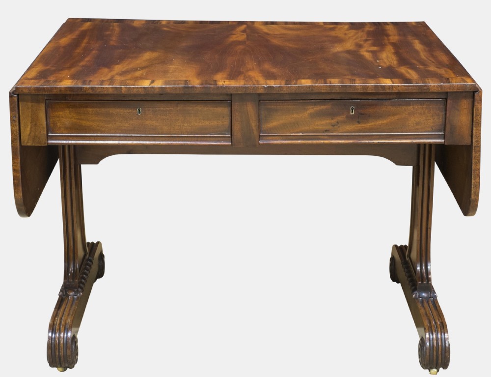 Mahogany Sofa Table in Manner of Gillows