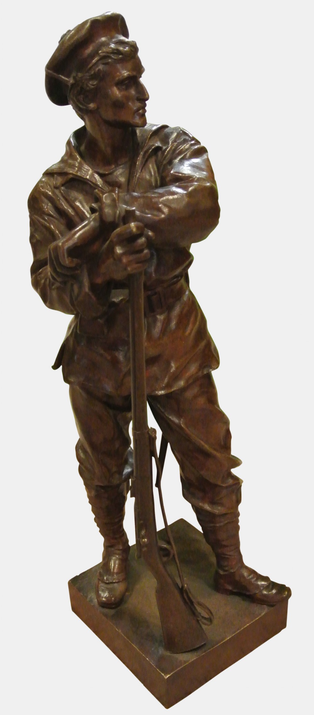 Bronze of French Soldier