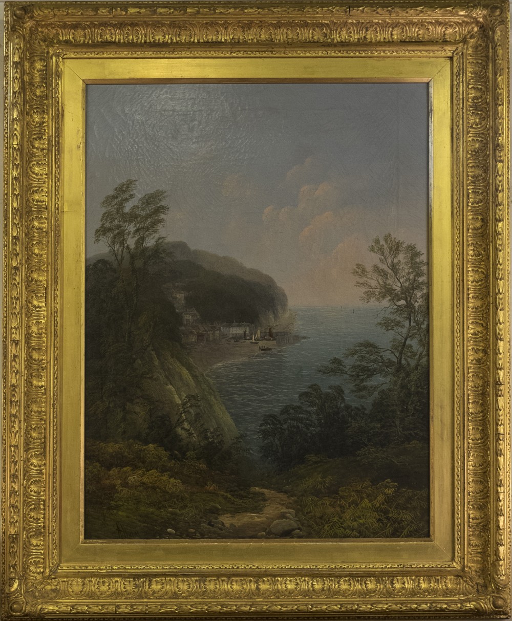 Oil on Canvas of Cornish Coastal Scene