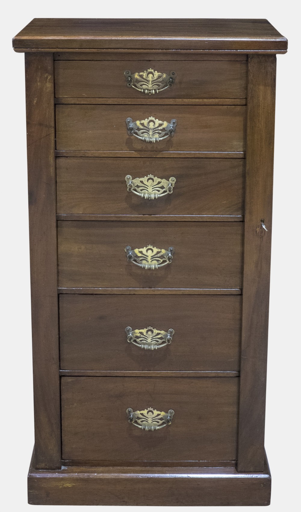 Mahogany Wellington 6 Drawer Chest