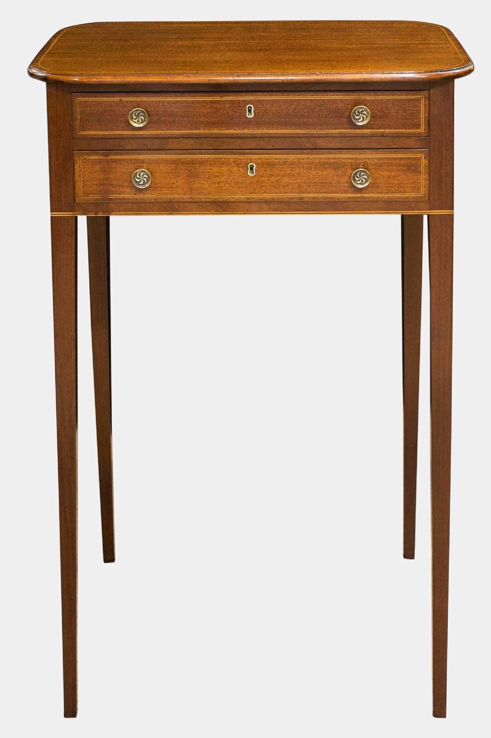George III Mahogany Work Table