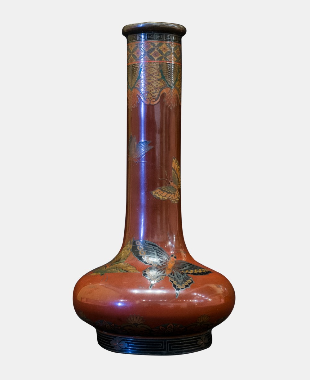Meiji Period Cloisonne Vase