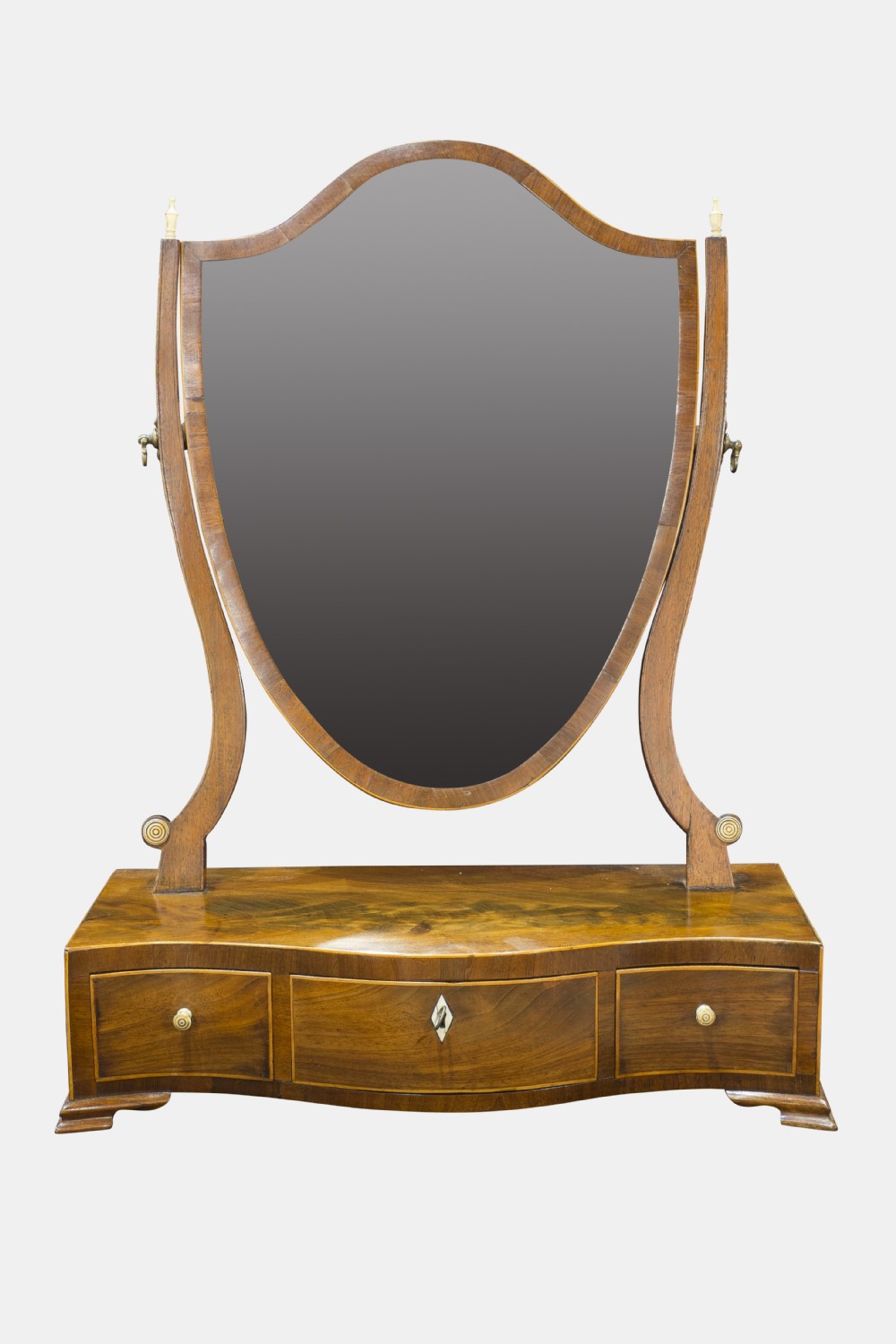 George III Serpentine Boxbase Mirror