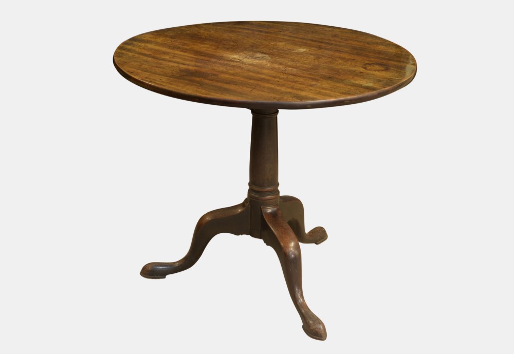 18th Century Mahogany Tripod Table