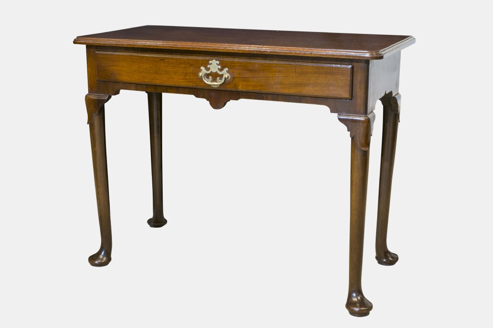George III Walnut Side Table