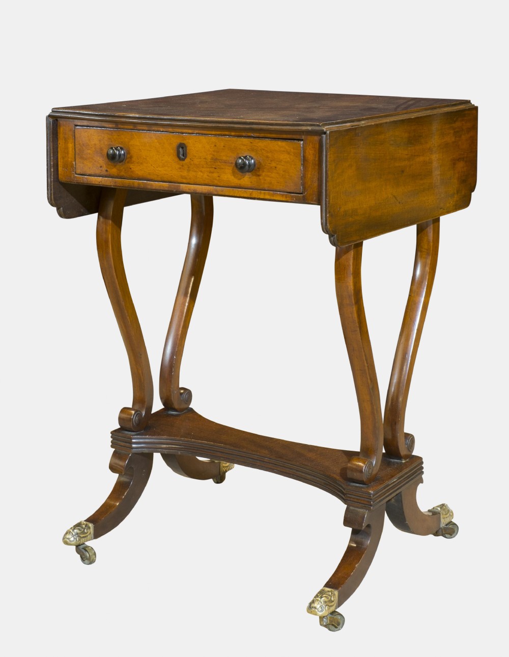 Regency Mahogany Drop Flap Table