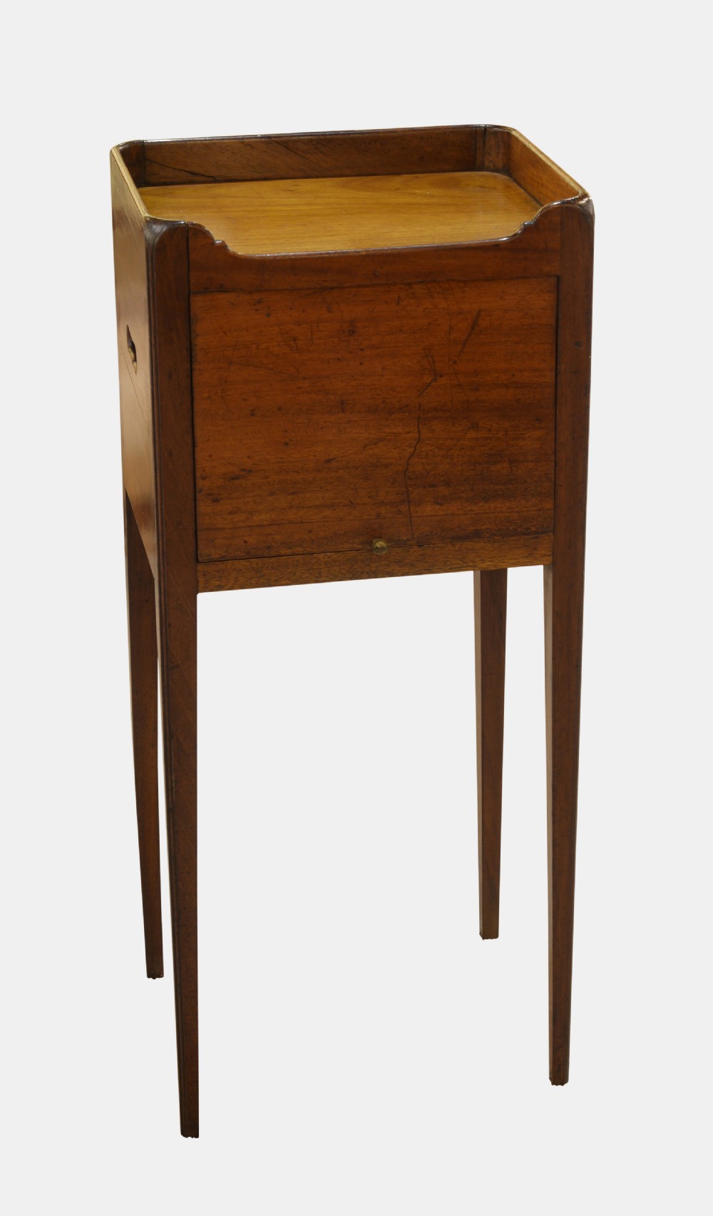 Georgian Mahogany Bedside Cabinet