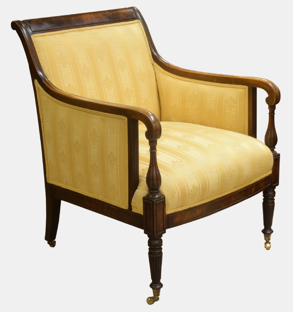 Mahogany Armchair