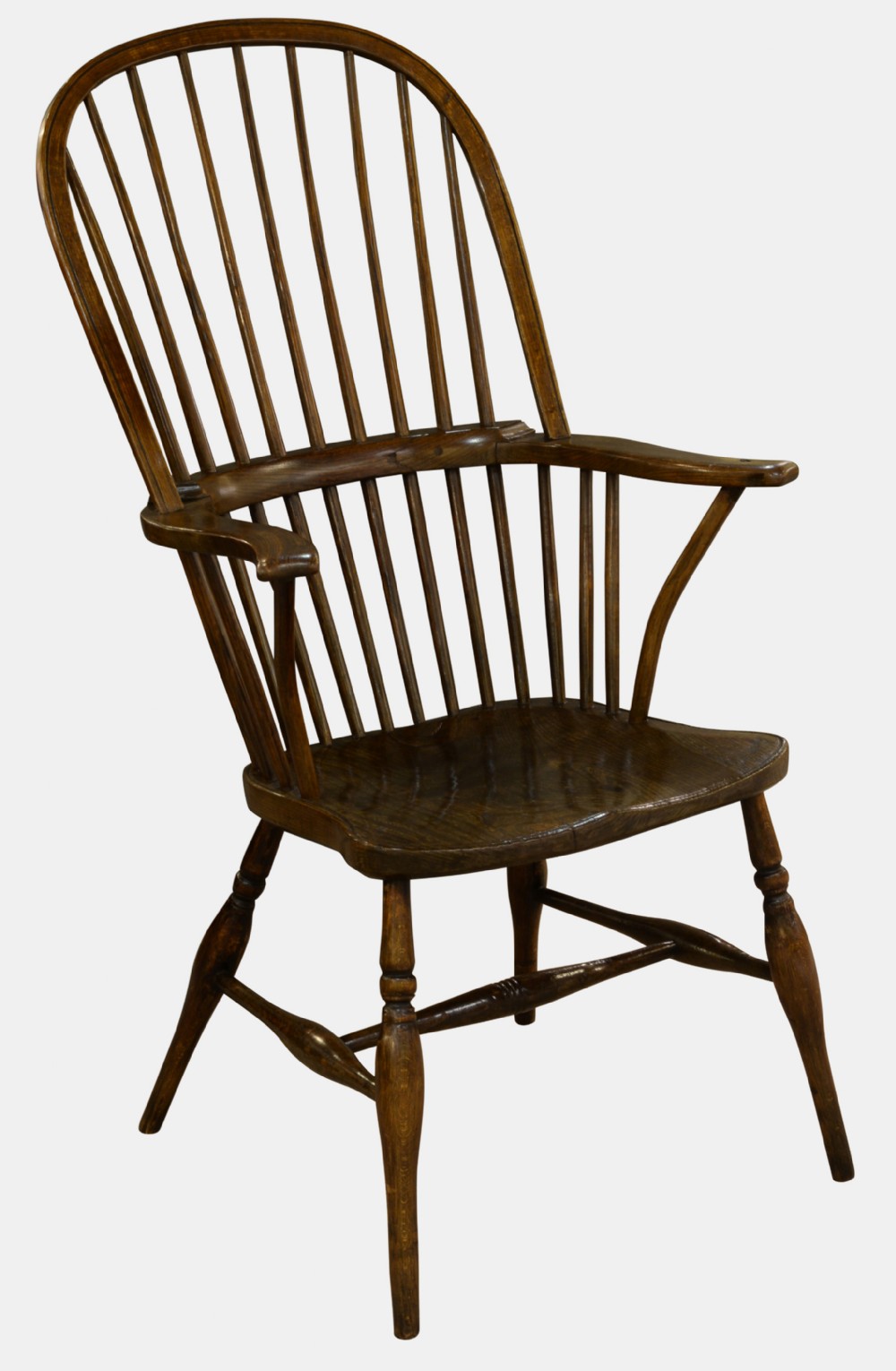 19th Century Ash & Elm Windsor Chair