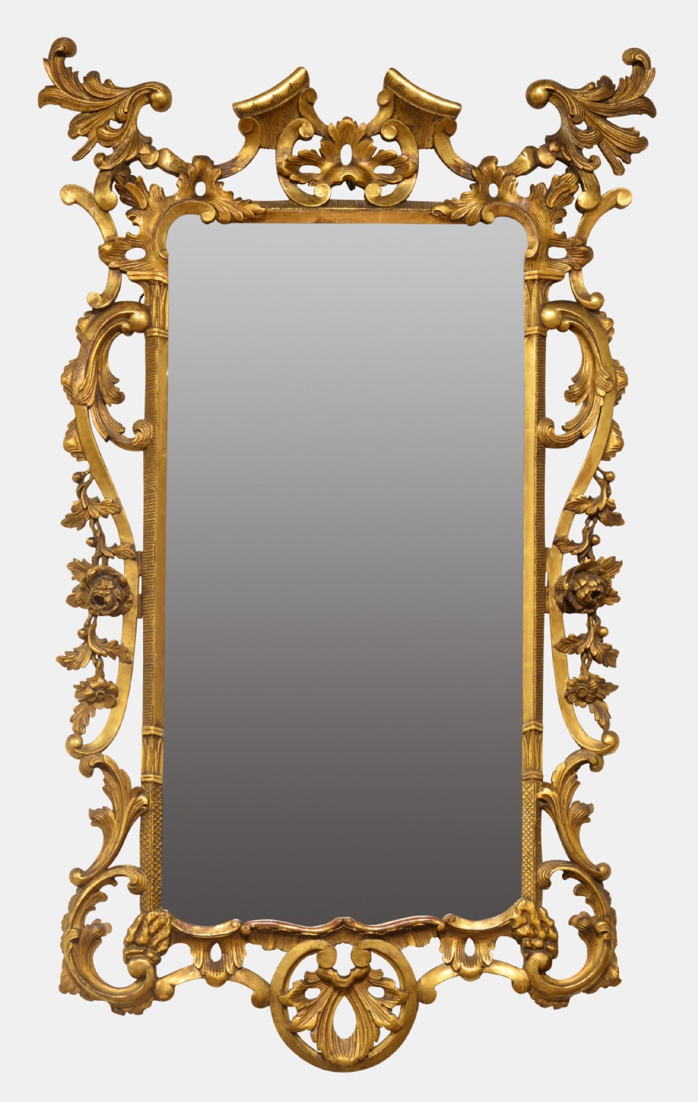 19th Century Carved Giltwood Mirror