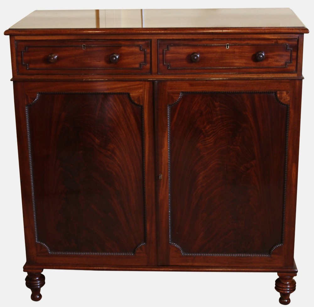 Regency Mahogany Side Cabinet