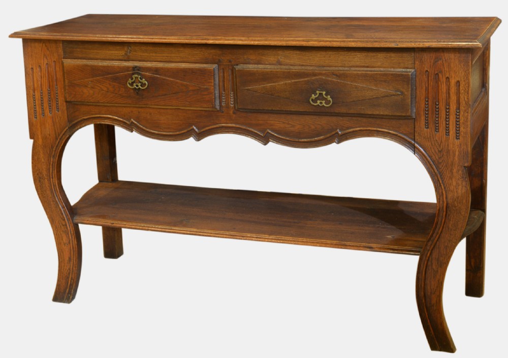 French Oak Dresser Base